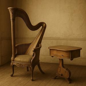 Gymnopedie No. 1, Arr. for Violin and Harp