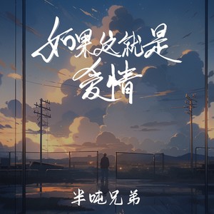 如果这就是爱情 (DJ豪大大版伴奏) - 半吨兄弟封面