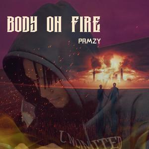 Body on fire