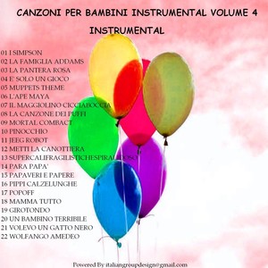 Canzoni per bambini instrumental, vol. 4