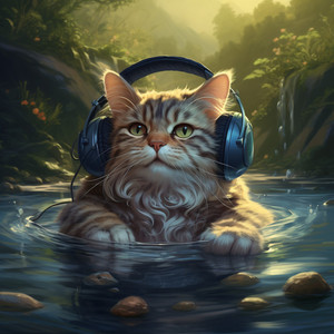 Soothing Water Echoes Cats