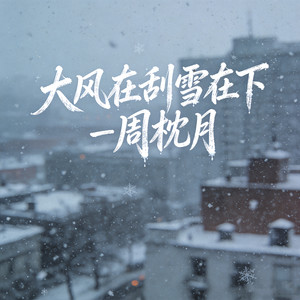 大风在刮雪在下