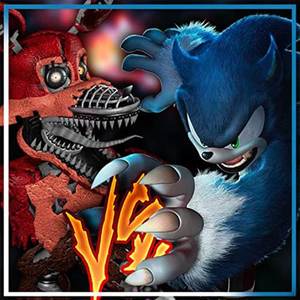 Sonic Werehog vs Nightmare Foxy - Rap Battle