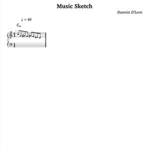 Music Sketch (feat. Douglas Morton & thejonwolff)