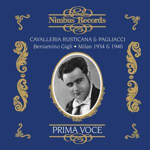 Leoncavallo: Pagliacci (Recorded 1934) - Mascagni: Cavalleria Rusticana (Recorded 1940)