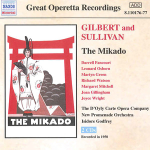 SULLIVAN: Mikado (The) [D'Oyly Carte] [1950]
