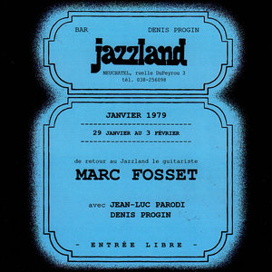 Marc Fosset Au Jazzland