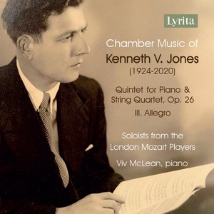 Kenneth V. Jones Quintet for Piano & String Quartet, Op. 26: I. Allegro (Single)