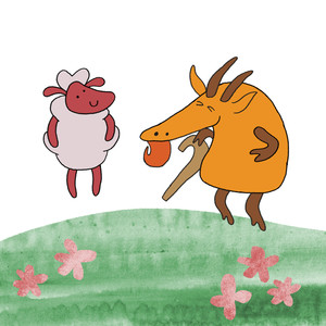 Jeg gik mig over sø og land