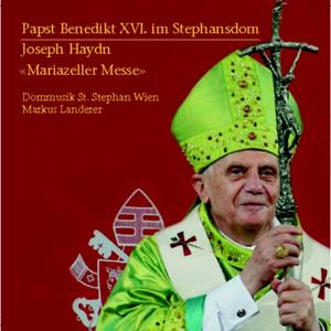 Papst Benedikt XVI. im Stephansdom