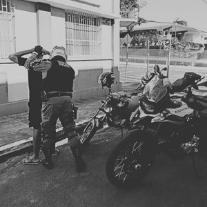 Você não vai dar grau de moto