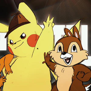 Detective Pikachu vs Chip n Dale (feat. Rap-Roasted & Xpulshin) (Explicit)