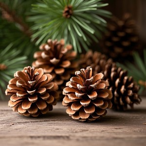 Pinecones & Holiday Tones