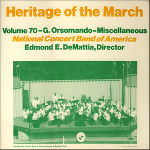 Heritage of the March, Vol. 70 - The Music of Orsomando and Miscellaneous