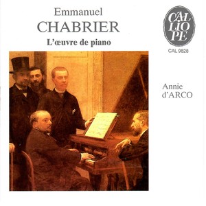 Chabrier: L'œuvre de piano