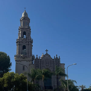 riding birds through LA