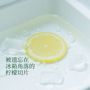 被遗忘在冰箱角落的柠檬切片