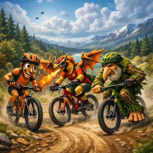 Brainrot Bicyclerace