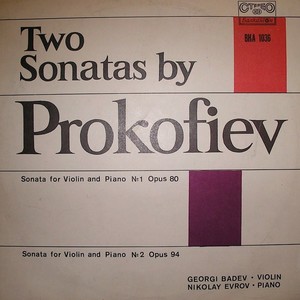 Two Sonatas By Prokofiev