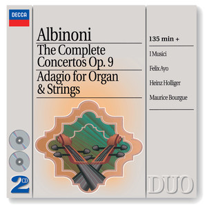 Albinoni: The Complete Concertos/Adagio for Organ & Strings