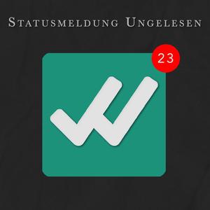 Statusmeldung Ungelesen