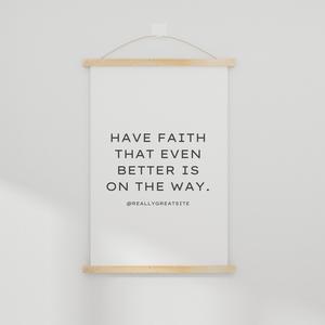 Faith (keep it pushing)