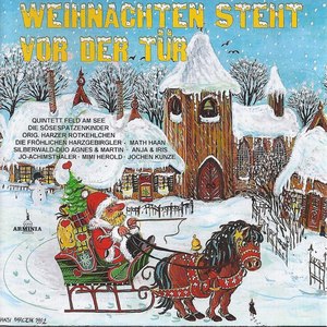 Weißer Winterwald