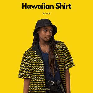 Hawaiian Shirt, Black