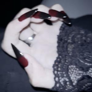 vampire goth chick (Explicit)