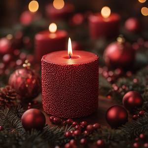 Christmas Candle Red Velvet