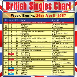 British Singles Chart - Week Ending 26 April 1957