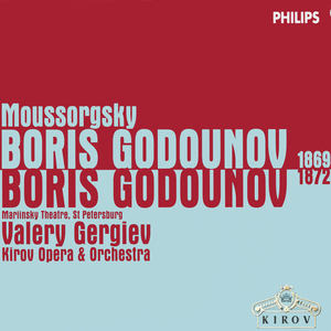 Moussorgsky: Boris Godunov (1869 & 1872 Versions) (5 CDs)