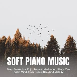 Soft Piano Music for Deep Relaxation, Enjoy Nature, Meditation, Sleep, Zen, Calm Mind, Inner Peace,