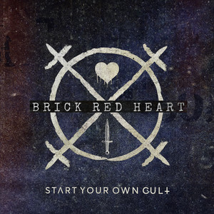 Brick Red Heart