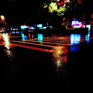下雨的夜晚