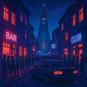 PARTÝ NIÐRI Í BÆ (Explicit)