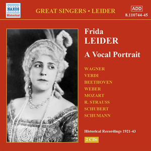 LEIDER, Frida: A Vocal Portrait (1921-1943)