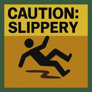 Caution: Slippery