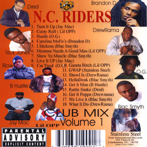 NC Riders, Vol. 1 Club Mix