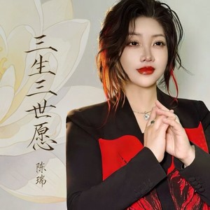 三生三世愿 (DJ豪大大版伴奏) - 陈瑞封面
