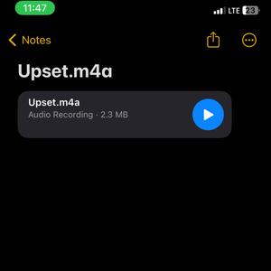 Upset unrealeased (Explicit)