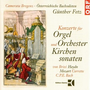 Konzerte für Orgel und Orchester, Kirchensonaten