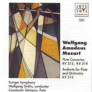 Mozart: Flute Concertos, KV 313 & KV 314; Andante For Flute & Orchestra KV 315