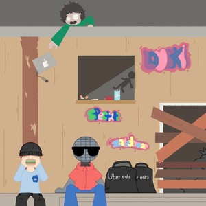 Uber eats (feat. spectxte) (Explicit)