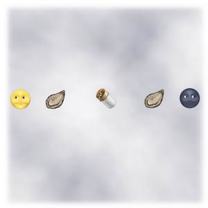 Full Moon with Face Emoji Oyster Emoji Burrito Emoji Oyster Emoji New Moon with Face Emoji (Explicit)