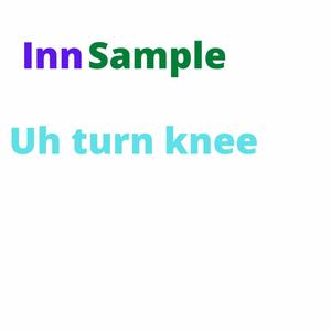 Uh Turn Knee