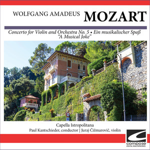 Mozart - Concerto for Violin and Orchestra No. 5 KV 219 - Adagio