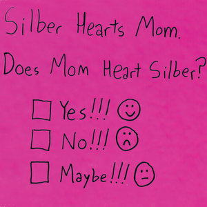 Silber Hearts Mom