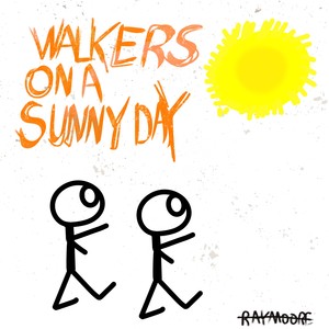 Walkers On A Sunny Day