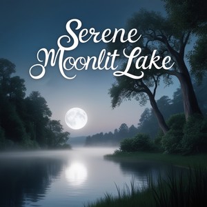 Serene Moonlit Lake